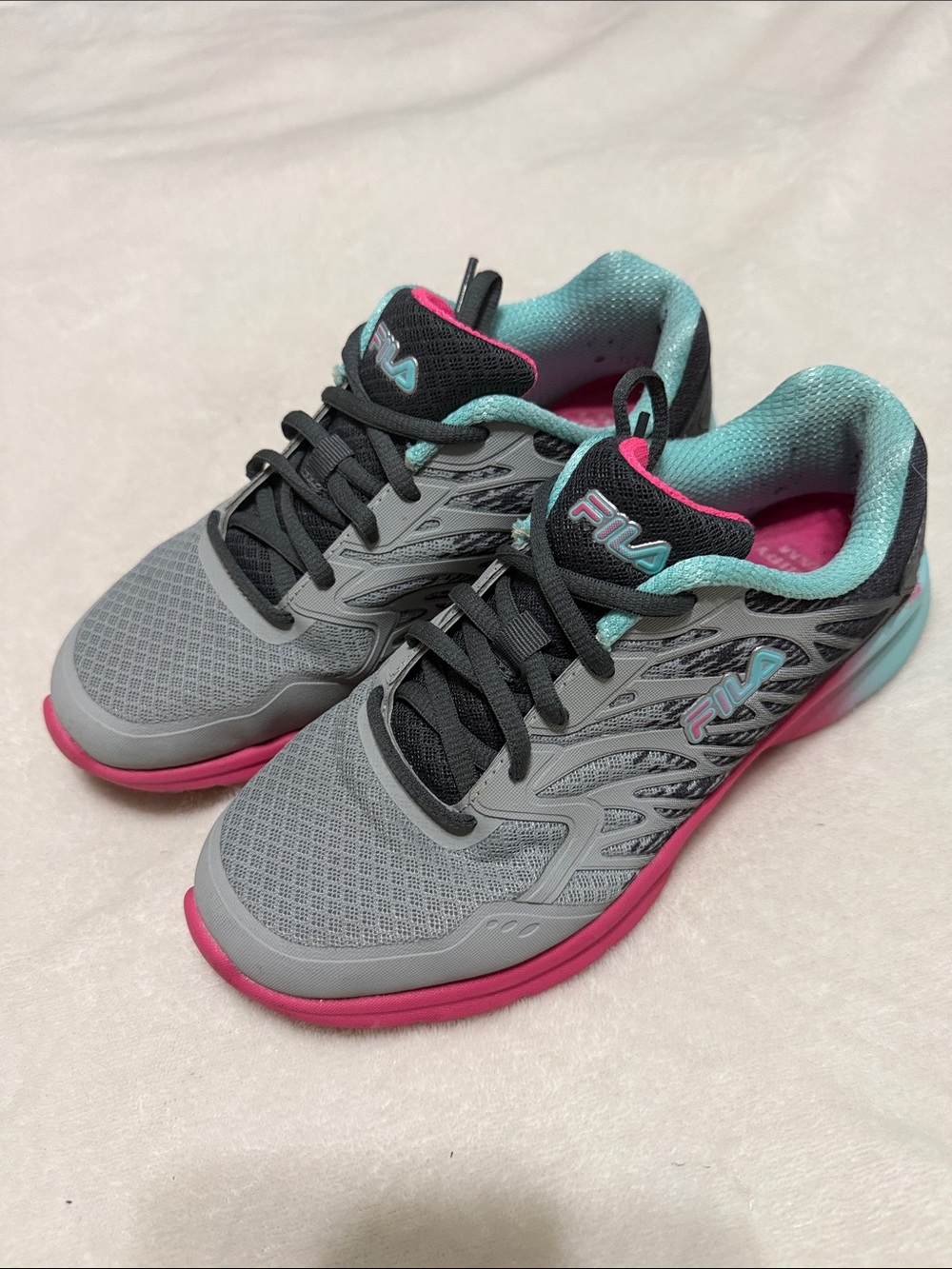 💜 Fila Sneakers Pink & Teal